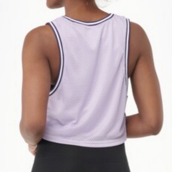 Champion | Pale Violet Mesh Cropped Tank - Picture 2 of 7